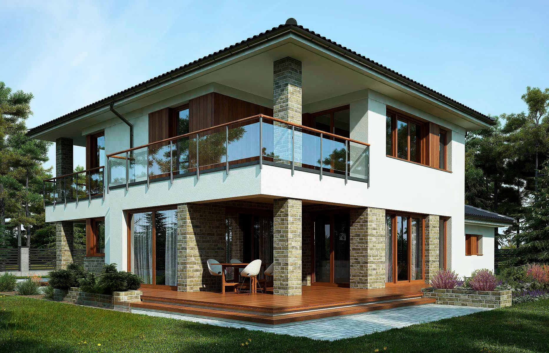 Дом из камня VZ-708